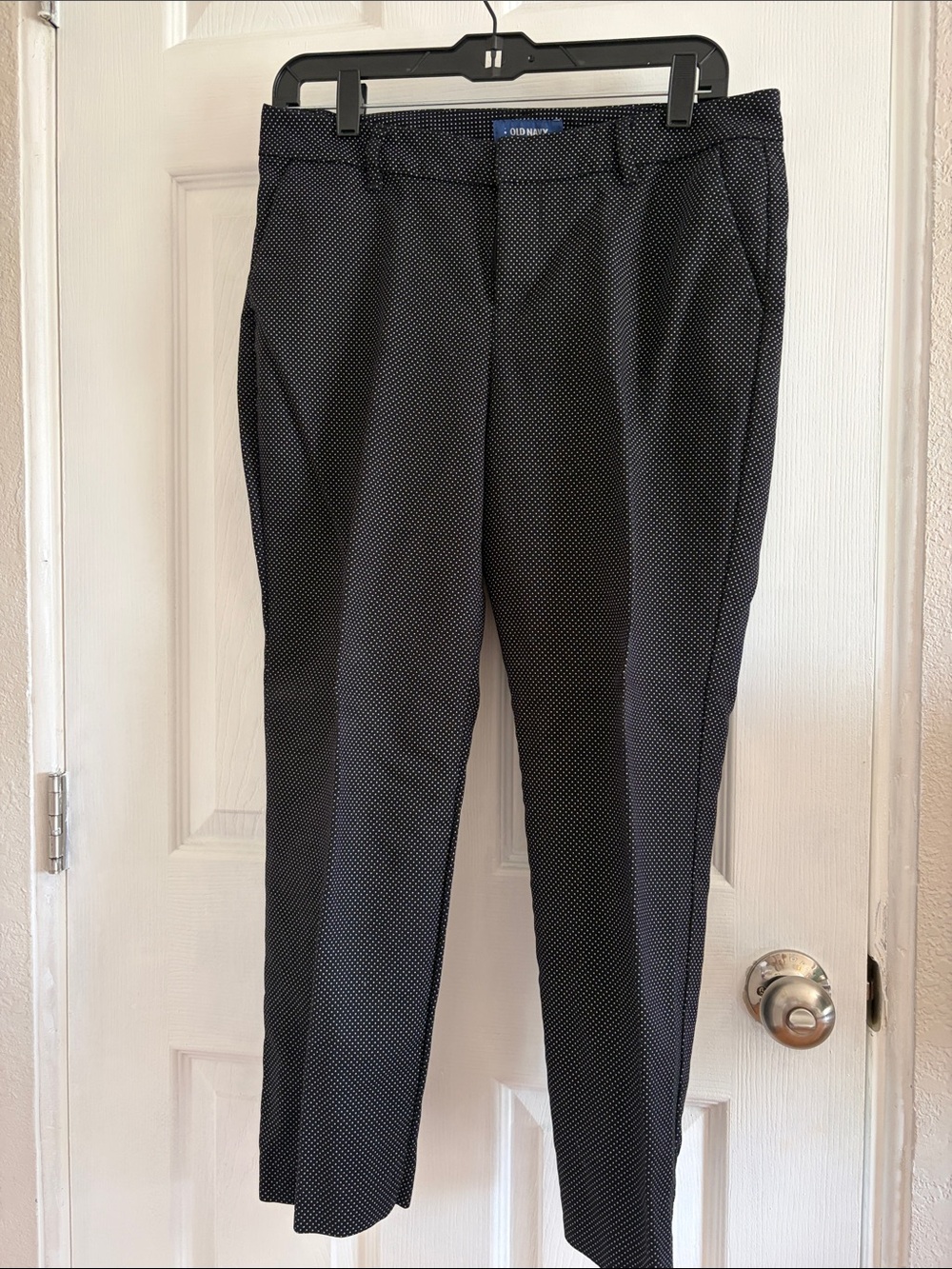 Old Navy Navy color Micro-Pattern Dress Pants